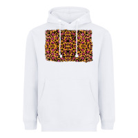 White leopard glitter background Heavyweight Hoodie - RanaPortraitStore