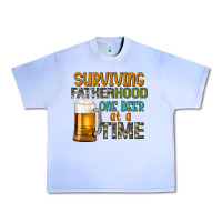 Grape Ice surviving fatherhood one beer at a  time Urban Heavy Tee - Artiststas