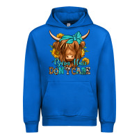 Cobalt barn hair don't care long haired cow Urban Hoodie - Jasminsmagicworld