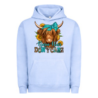 Barn Hair Don't Care Long Haired Cow Urban Hoodie | Teevron