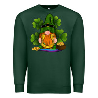 Sports Green st patricks day gnomes shamrock gold horseshoes rainbow Premium Sweatshirt - RanaPortraitStore