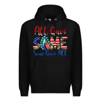 Black all gave some some gave all Premium Hoodie - JahusDesignShop