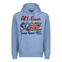 Colony Blue all gave some some gave all Premium Hoodie - JahusDesignShop