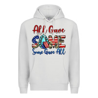 Dove Grey all gave some some gave all Premium Hoodie - JahusDesignShop