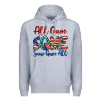 Heather Grey all gave some some gave all Premium Hoodie - JahusDesignShop