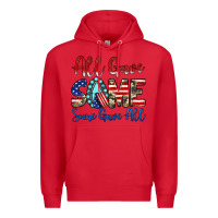 Red all gave some some gave all Premium Hoodie - JahusDesignShop