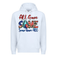 White all gave some some gave all Premium Hoodie - JahusDesignShop