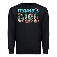 Black mama s girl Premium Sweatshirt - Zillion Design Studio