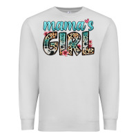 Dove Grey mama s girl Premium Sweatshirt - Zillion Design Studio