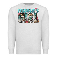 Oatmeal Heather mama s girl Premium Sweatshirt - Zillion Design Studio