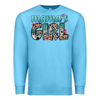 Ocean Blue mama s girl Premium Sweatshirt - Zillion Design Studio