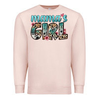 Pale Pink mama s girl Premium Sweatshirt - Zillion Design Studio