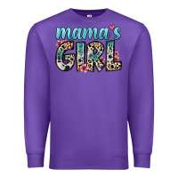 Purple mama s girl Premium Sweatshirt - Zillion Design Studio