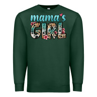 Sports Green mama s girl Premium Sweatshirt - Zillion Design Studio
