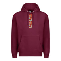 Burgundy Halloween Key Fob Premium Hoodie - BundleAndBundleShop