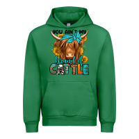 Emerald you ain't my brand of cattle longhaired cow Urban Hoodie - Jasminsmagicworld