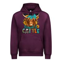 Mauve Wine you ain't my brand of cattle longhaired cow Urban Hoodie - Jasminsmagicworld