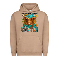 Pigment Burro you ain't my brand of cattle longhaired cow Urban Hoodie - Jasminsmagicworld