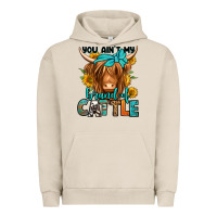 Pigment French Oak you ain't my brand of cattle longhaired cow Urban Hoodie - Jasminsmagicworld