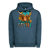 Pigment Midnight Navy you ain't my brand of cattle longhaired cow Urban Hoodie - Jasminsmagicworld