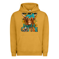 Pigment Peanut Butter you ain't my brand of cattle longhaired cow Urban Hoodie - Jasminsmagicworld