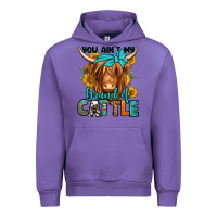 Tulip you ain't my brand of cattle longhaired cow Urban Hoodie - Jasminsmagicworld