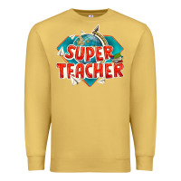 Antique Gold super teacher Premium Sweatshirt - texasbilliewilder