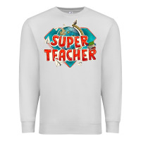 Dove Grey super teacher Premium Sweatshirt - texasbilliewilder