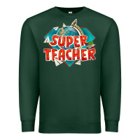 Sports Green super teacher Premium Sweatshirt - texasbilliewilder