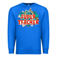 True Royal super teacher Premium Sweatshirt - texasbilliewilder