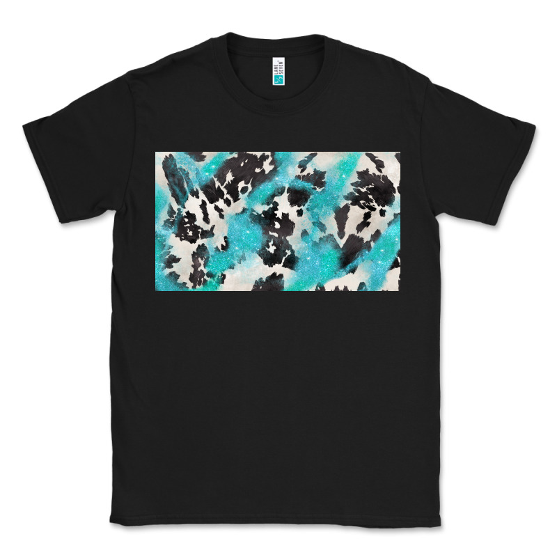 Cowhide Glitter  Cup Classic Tee by BarkalooDesign | Teevron
