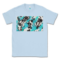 Dusty Blue cowhide glitter  cup Classic Tee - BarkalooDesign