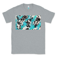 Heather Grey cowhide glitter  cup Classic Tee - BarkalooDesign