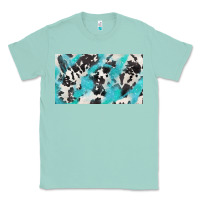 Seafoam cowhide glitter  cup Classic Tee - BarkalooDesign
