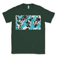 Sports Green cowhide glitter  cup Classic Tee - BarkalooDesign