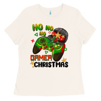 Ho Ho Ho Gamer Christmas Ladies Tee | Teevron