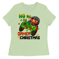 Matcha ho ho ho gamer Christmas Ladies Tee - BarkalooDesign