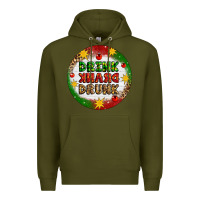 Army Green Drink Drank Drunk Premium Hoodie - Artiststas