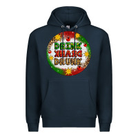 Navy Drink Drank Drunk Premium Hoodie - Artiststas