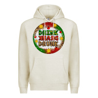Oatmeal Heather Drink Drank Drunk Premium Hoodie - Artiststas