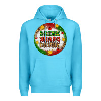 Ocean Blue Drink Drank Drunk Premium Hoodie - Artiststas