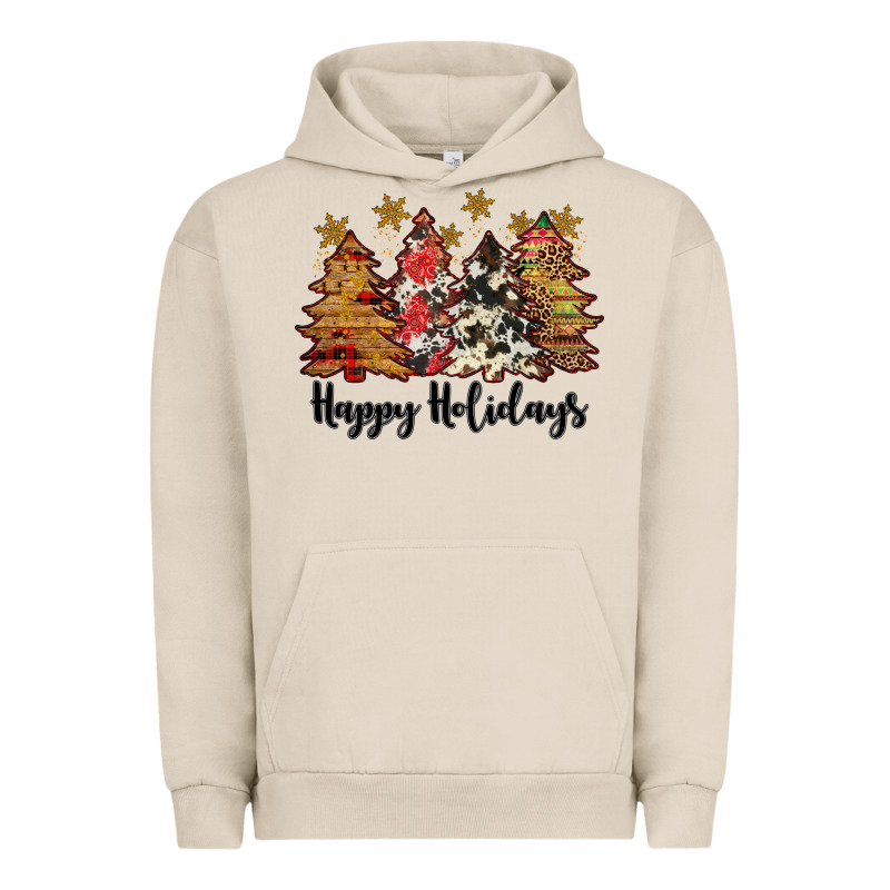 Happy Holidays Urban Hoodie by JahusDesignShop | Teevron