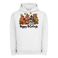 Pigment Lunar Rock happy holidays Urban Hoodie - JahusDesignShop