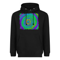 Black tie dye backround Heavyweight Hoodie - RanaPortraitStore