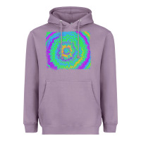 Lavender tie dye backround Heavyweight Hoodie - RanaPortraitStore