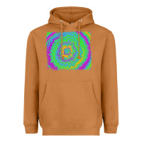 Meerkat tie dye backround Heavyweight Hoodie - RanaPortraitStore
