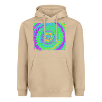 Mushroom tie dye backround Heavyweight Hoodie - RanaPortraitStore