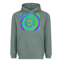 Sage tie dye backround Heavyweight Hoodie - RanaPortraitStore
