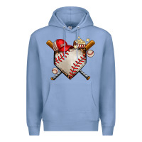 Colony Blue baseball Premium Hoodie - AdoDesignShop