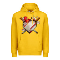 Lemon baseball Premium Hoodie - AdoDesignShop